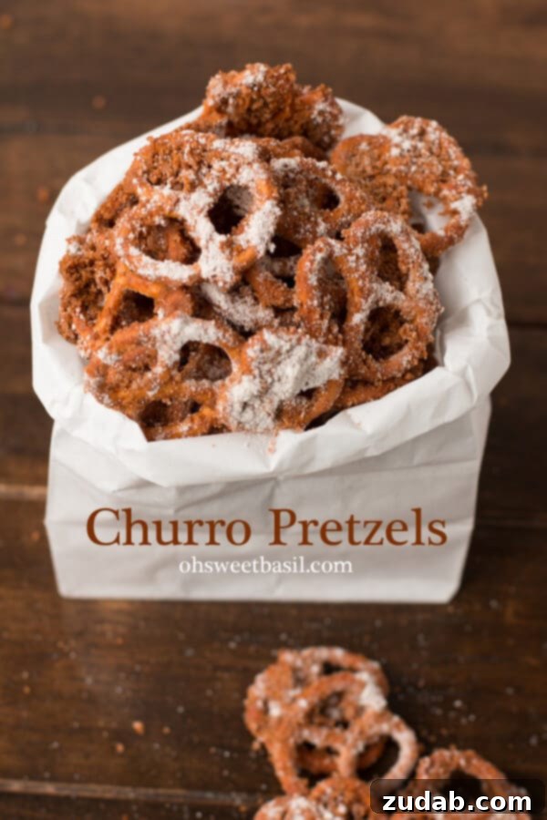 Easy Churro Pretzels: A Delicious Cinnamon Sugar Pretzel Twist Irresistible Homemade Churro Pretzels - Sweet and Salty Snack Recipe