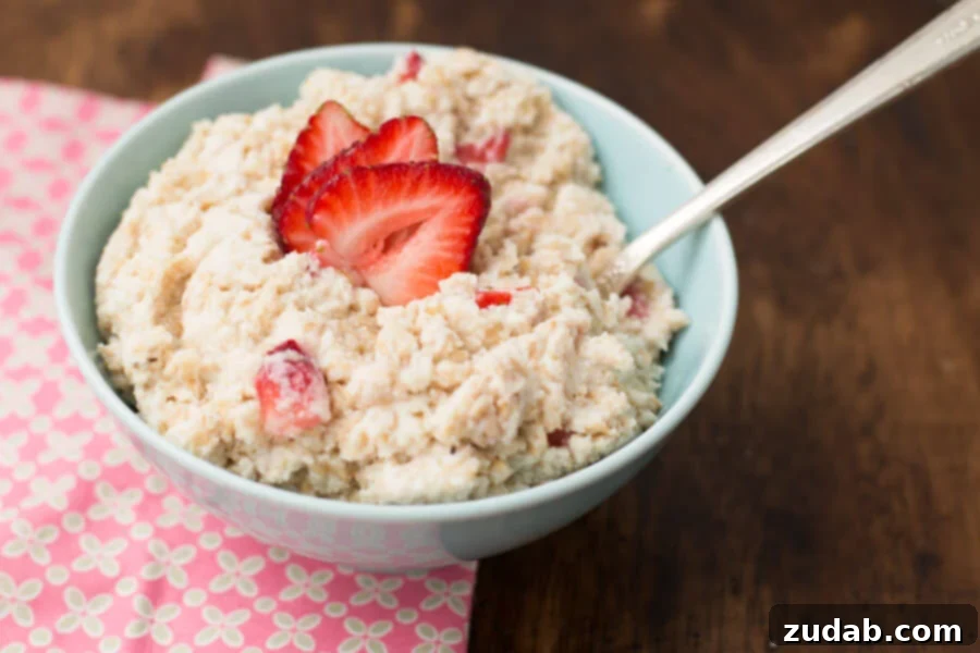 Benefits of a High-Protein Breakfast Starting the Day Right with Strawberries and Cream Protein Oatmeal