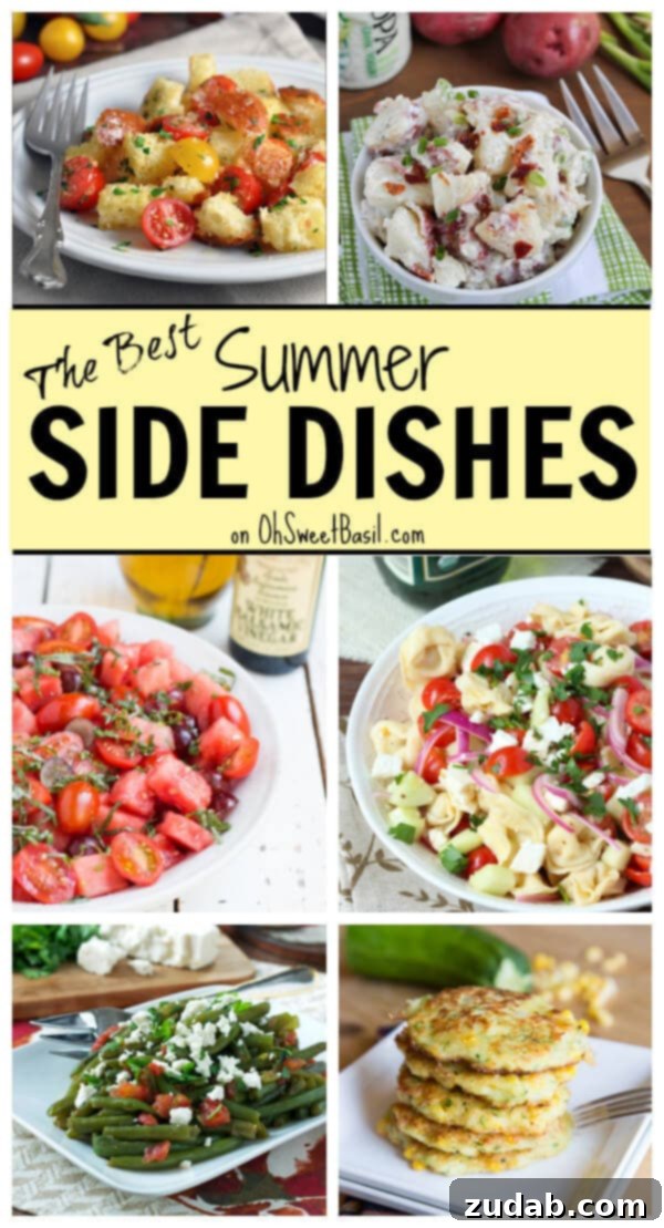 Vibrant Summer Side Dishes for Every Occasion Summer Side Dishes on OhSweetBasil.com