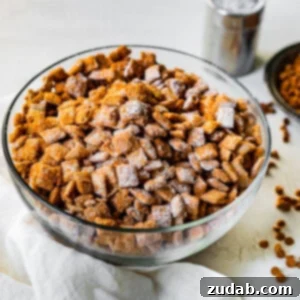 Cinnamon-Sugar Churro Chex Mix 5 Delicious Churro Chex Mix