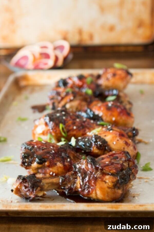 Zesty Orange Glazed Chicken Drumsticks 5 Sticky Orange Chicken Drumsticks with Homemade Marmalade