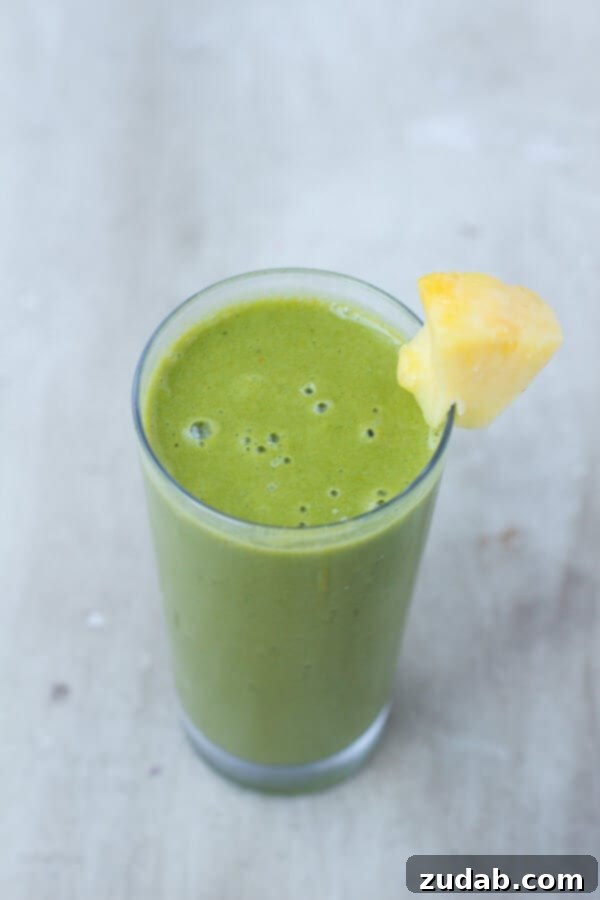 Golden Berry Protein Fuel 8 Cold Buster Green Smoothie to fight off those nasty colds and keep the body healthy all winter long, ohsweetbasil.com