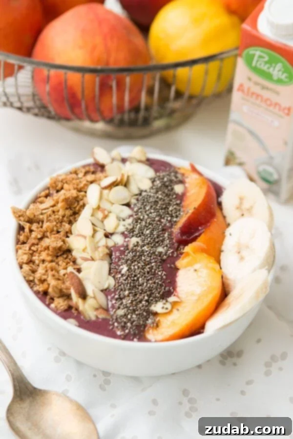 Golden Berry Protein Fuel 9 PB&J protein green smoothie bowls for the best start to the day ever! ohsweetbasil.com