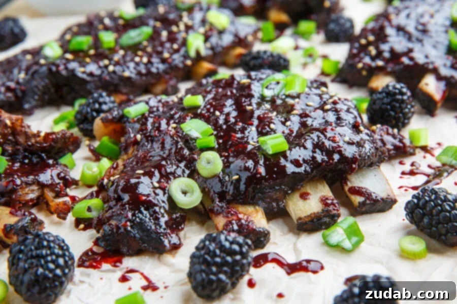 Super easy slow cooker BBQ ribs in a tasty blackberry and hoisin sauce with a healthy hit of Chinese 5 spice! crock pot, pressure cooker, insta pot Super easy slow cooker BBQ ribs in a tasty blackberry and hoisin sauce with a healthy hit of Chinese 5 spice! crock pot, pressure cooker, insta pot