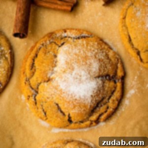 Classic Spiced Molasses Cookies 7 a photo of a soft and chewy molasses cookie topped with sugar and covers in those signature crinkles