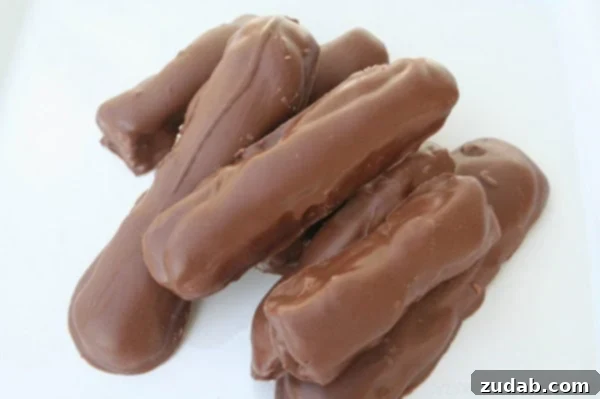 Better Than Store Bought Twix 3 Close-up of freshly made Homemade Twix Candy Bars on parchment paper