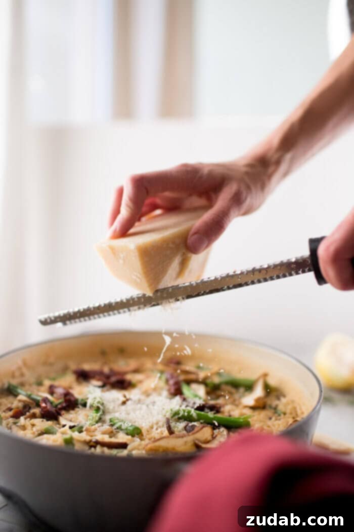 Creamy Winter Asiago Rice 6 Creamy winter asiago rice with Knorr Selects for quick and flavorful meals