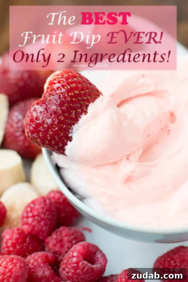 No-Bake Chocolate Chip Cookie Dough Dip 11 Strawberry fluff fruit dip is pretty much my new obsession.