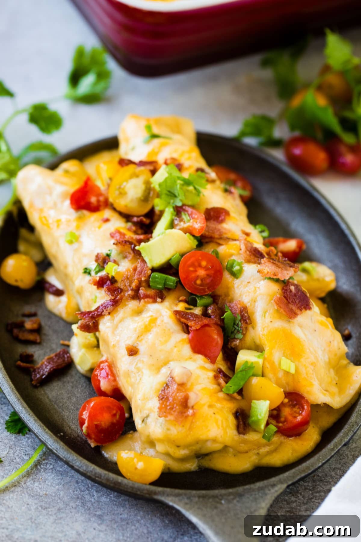 Salsa Verde Sausage and Cheese Breakfast Enchilada Bake 2 The holidays are here and you need breakfast enchiladas to feed a crowd. You do. Make these Cheesy Salsa Verde Sausage Breakfast Enchiladas!