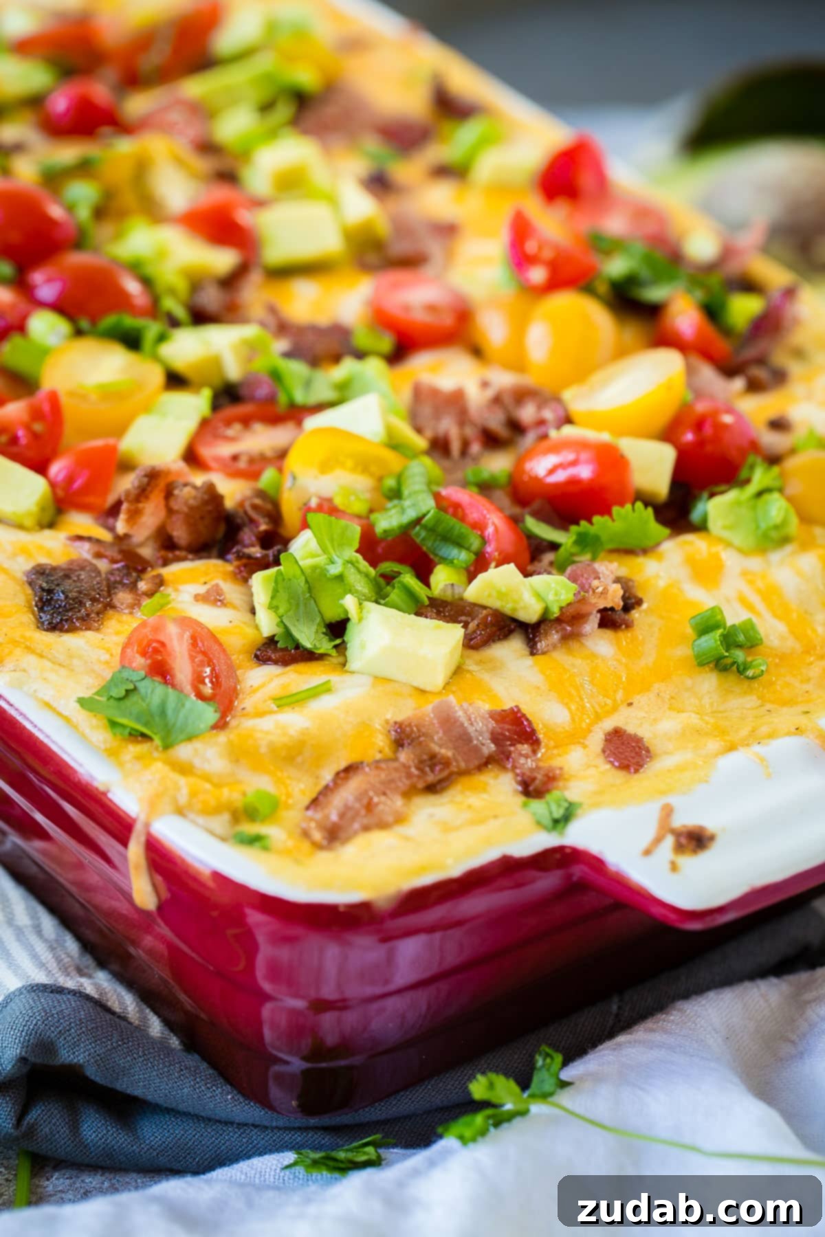 Salsa Verde Sausage and Cheese Breakfast Enchilada Bake 4 Mexican style breakfast casserole is just what you need for the holidays. Cheesy salsa verde sausage breakfast casserole ohsweetbasil.com