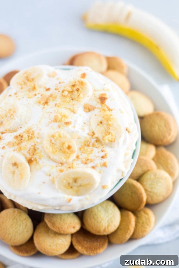 Sweet Banana Cloud Dip 4 banana cream pie dip