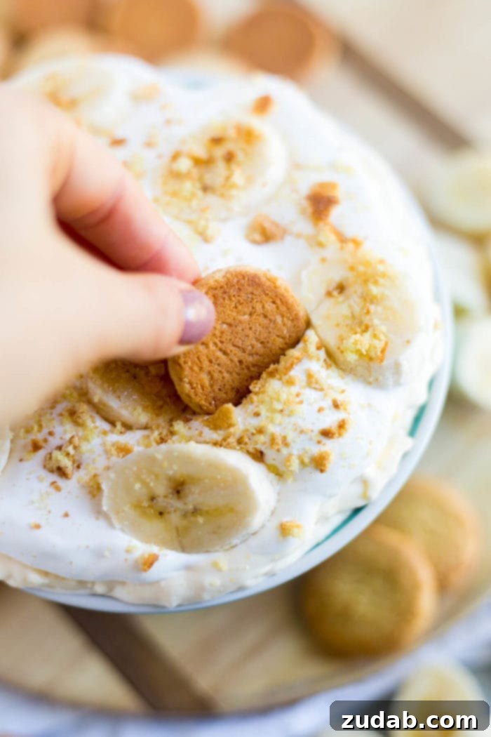 Sweet Banana Cloud Dip 5 banana cream pie dip