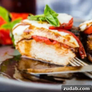 Balsamic Caprese Chicken dish
