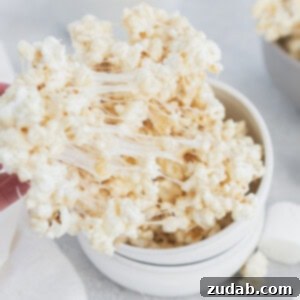 Melted Marshmallow Popcorn 2 Marshmallow Popcorn
