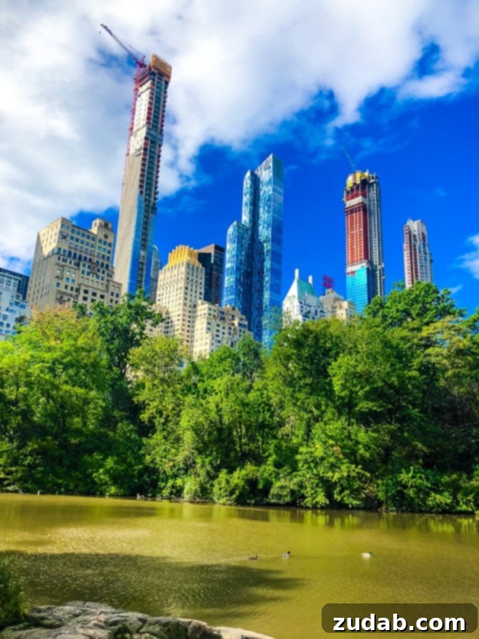 Parents' Urban Escape 4 central park path in new york city