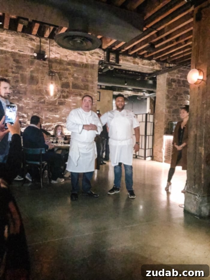 Parents' Urban Escape 6 dinner with emeril lagasse