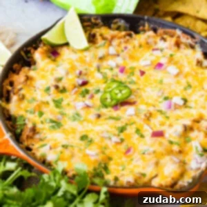 Cheesy Black Beans Dip