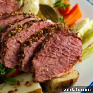 Fall-Apart Tender Slow Cooker Corned Beef and Cabbage 2 Slow Cooker Corned Beef And Cabbage