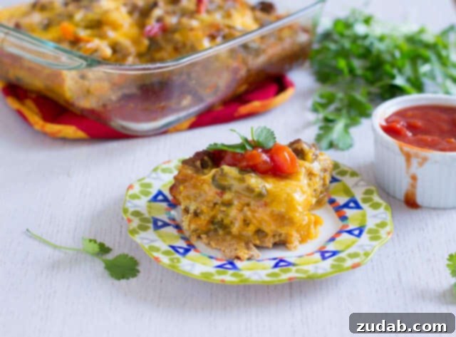 Sunrise Enchiladas 6 Delicious Mexican Breakfast Enchiladas, a savory easy breakfast casserole, perfect for a family meal.