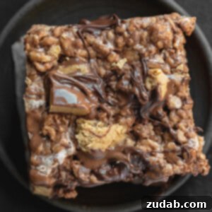 Reeses Peanut Butter Cup Krispie Treats 2 Reese's Rice Krispies Treats
