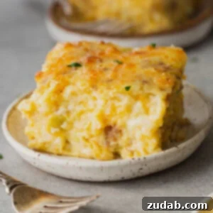 Cheesy Sausage Soufflé