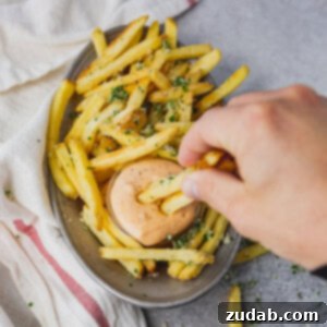 Finished Disneyland Pomme Frites and Cajun Remoulade