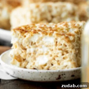 A delicious Churro Rice Krispie Treat