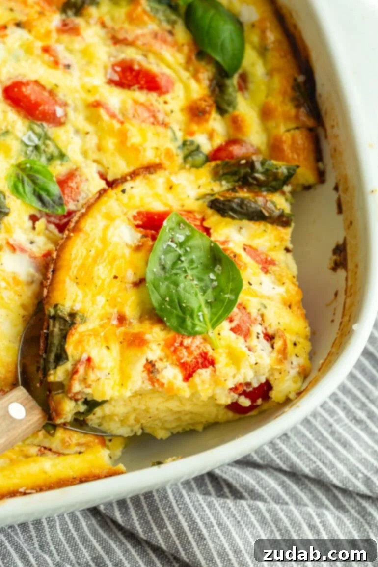 High-Protein Cottage Cheese & Egg Breakfast Bake 4 Slice of Cottage Cheese Egg Bake