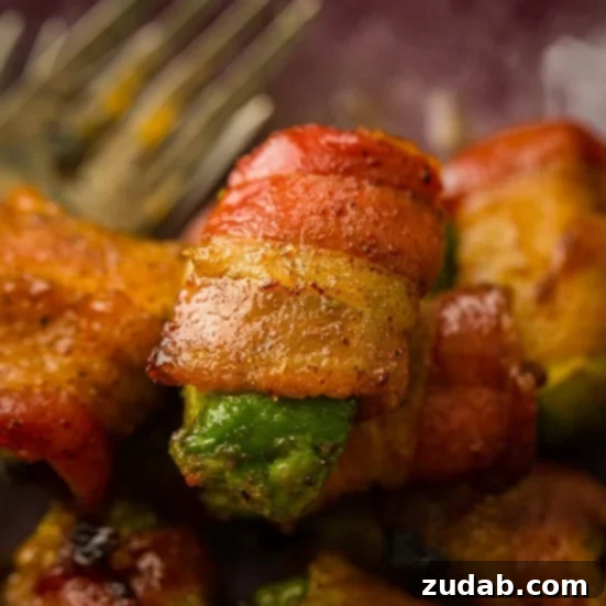 Bacon Wrapped Avocado