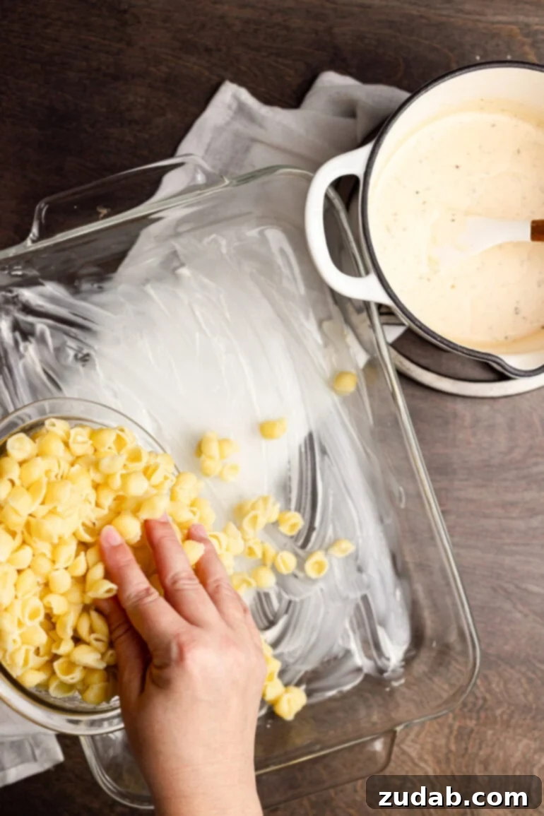 Ultimate Chicken Bacon Ranch Casserole 5 Making Chicken Bacon Ranch Casserole