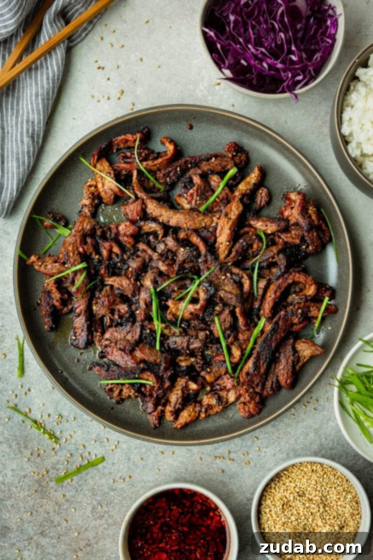 Effortless Bulgogi: A Korean BBQ Delight You Can Make At Home 6 Korean beef bulgogi ready to serve