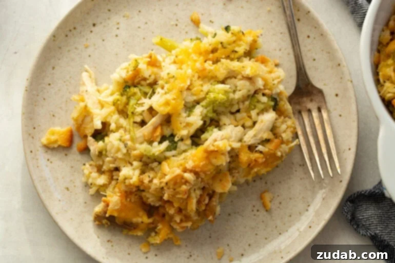 Effortless Chicken Broccoli Rice Bake 3 Serving of Chicken Broccoli Rice Casserole