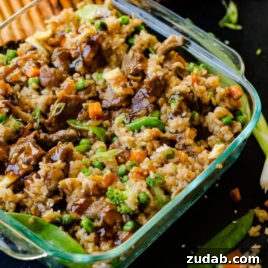 Teriyaki Beef Casserole