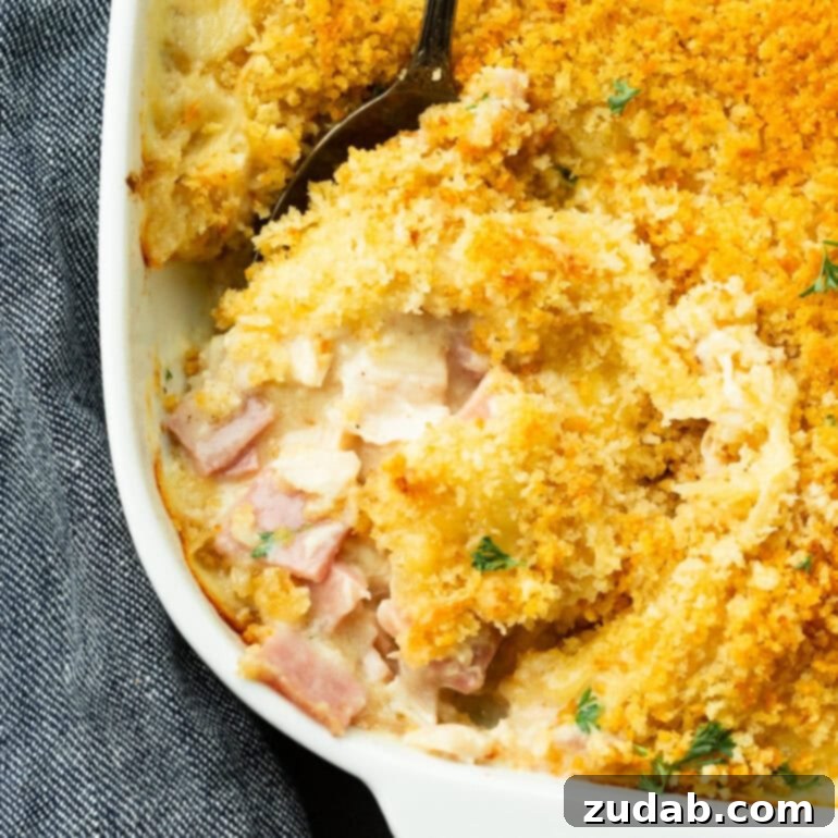 Chicken Cordon Bleu Casserole