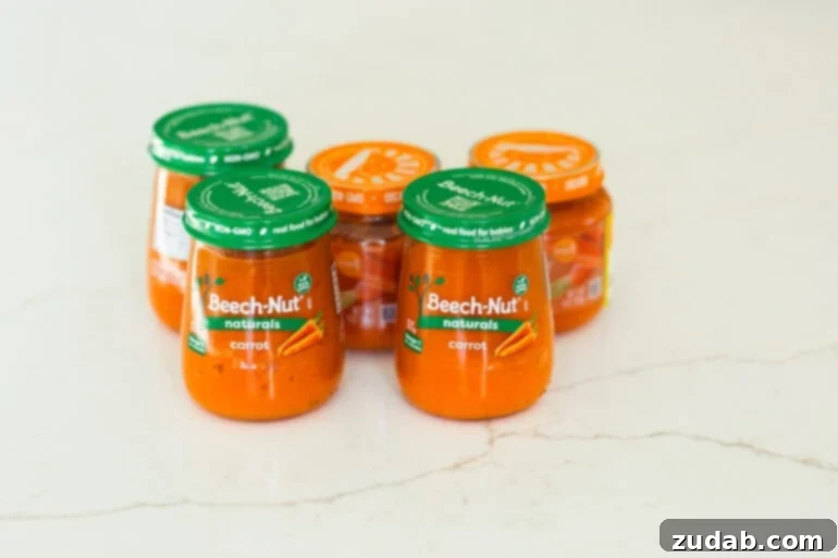 Effortless Carrot Cake: The Baby Food Secret 4 five jars of carrot baby food