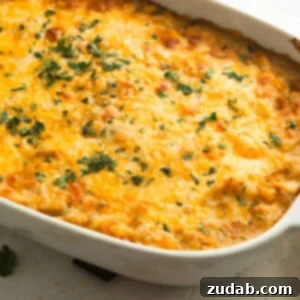 Mama's Velvety Chicken Enchilada Bake 8 a golden baked chicken enchilada casserole topped with melted cheese and sprinkled with cilantro