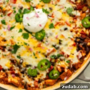 Step-by-step video demonstration for making Cheesy Chicken Taco Casserole