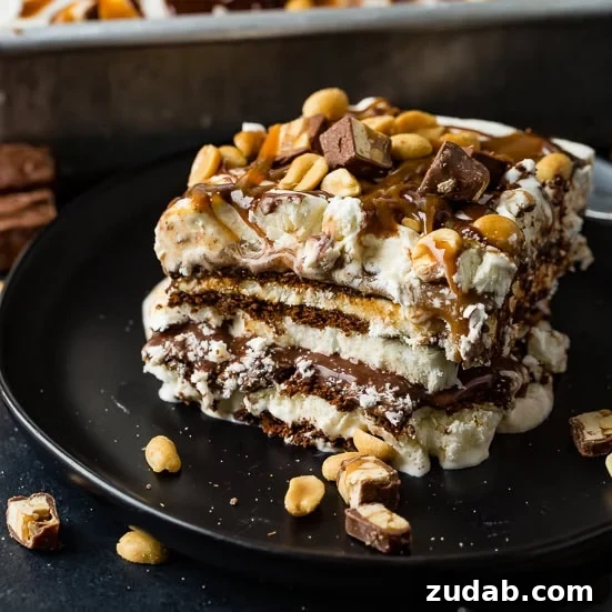 Father’s Day Grill Recipes Dad Will Love: Crowd-Pleasing Ideas 46 snickers ice cream cake